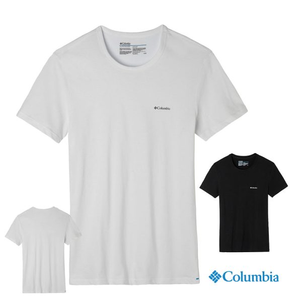 חולצת כותנה וספנדקס איכותית מותג Columbia [הדפסה על שני צדדים]